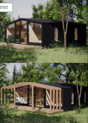 prefab woning tiny house 45 m²
